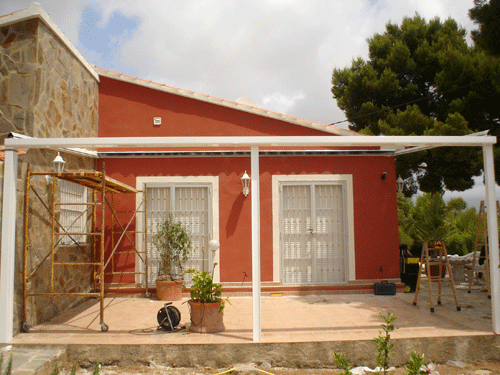 cerramientos de todo tipo de  terraza en aluminio en benidorm alicante la nucia altea