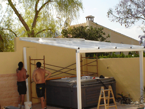 carpinteria  de aluminio de  todo tipo de  terraza en aluminio en benidorm alicante la nucia altea