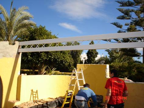 carpinteria  de aluminio de  todo tipo de  terraza en aluminio en benidorm alicante la nucia altea