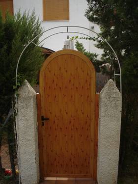 Puertas de jardin de aluminio en la nucia benidorm